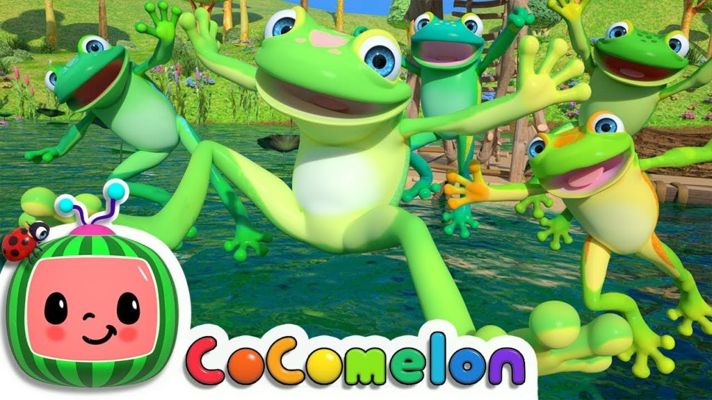 Five Little Speckled Frogs Lyrics – CoComelon