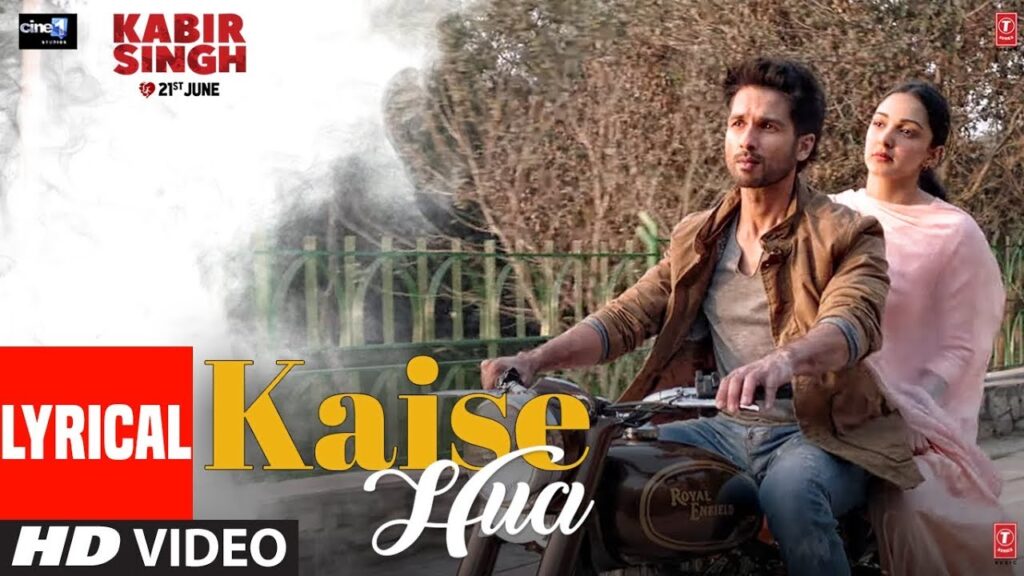 Kaise Hua Song is from movie Kabir Singh in the voice of Vishal Mishra, Featuring Shahid Kapoor & Kiara Advani. Lyrics of new song penned by Manoj Muntashir.