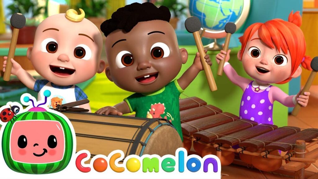 African Melody Song Lyrics - CoComelon Nursery Rhymes