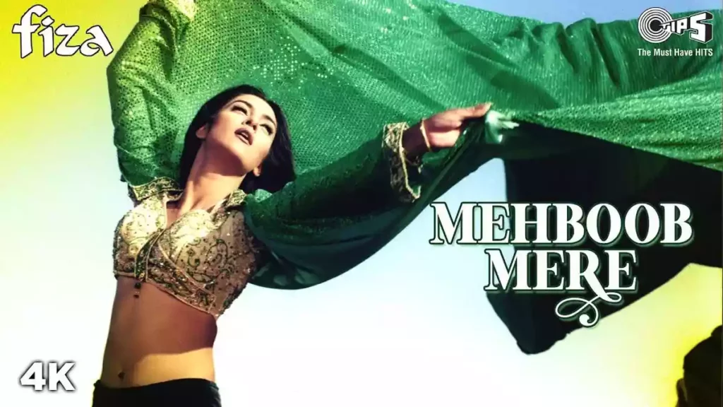 Mehboob Mere Lyrics - Fiza | Sushmita Sen | Sunidhi Chauhan